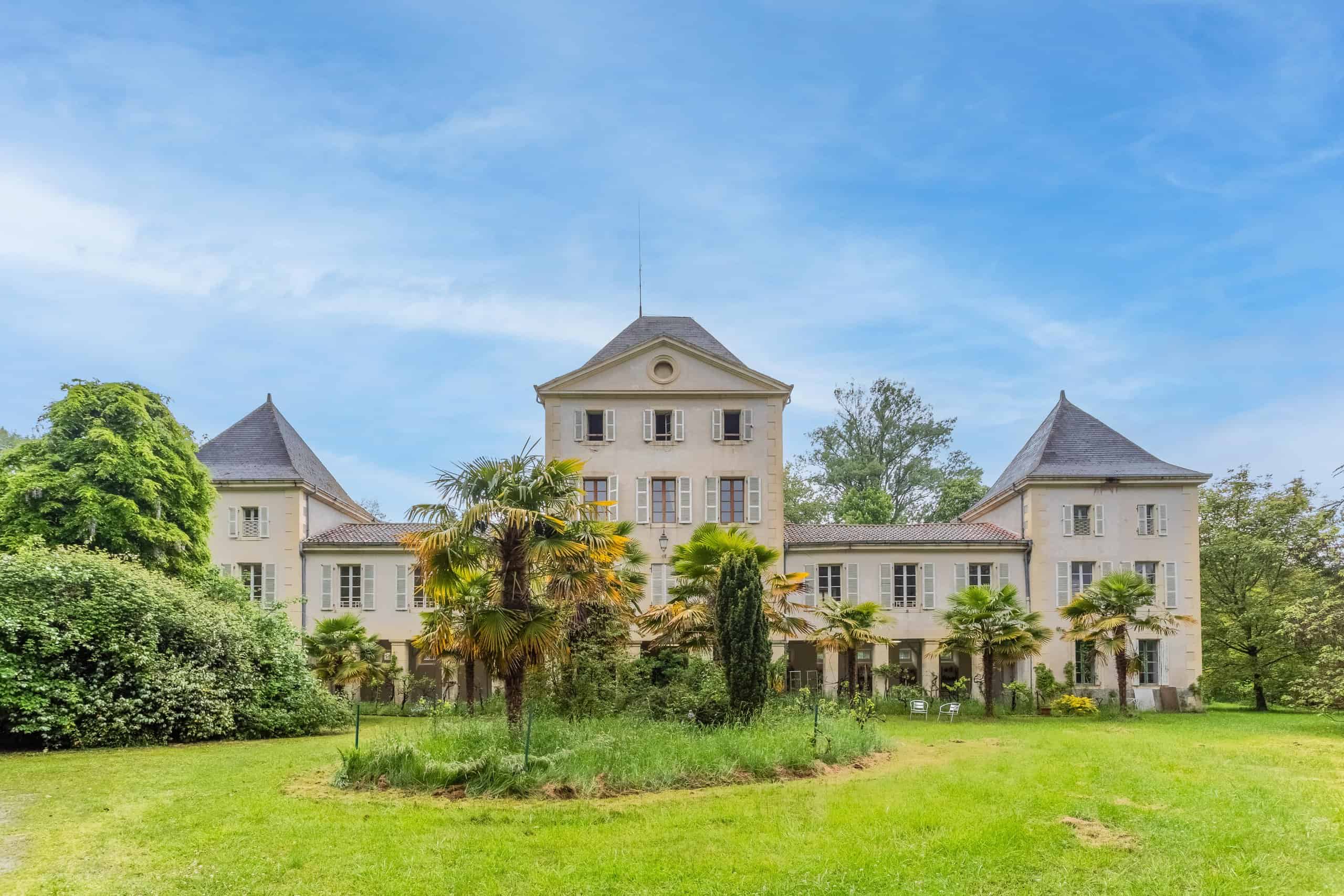Chateau with thermal spring
