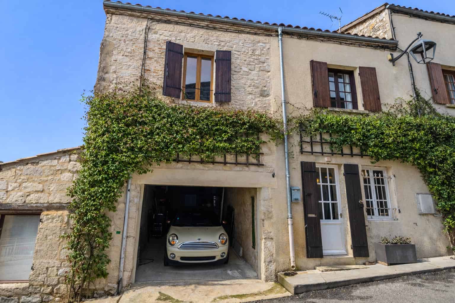 Village house with indoor pool, courtyard garden and garages