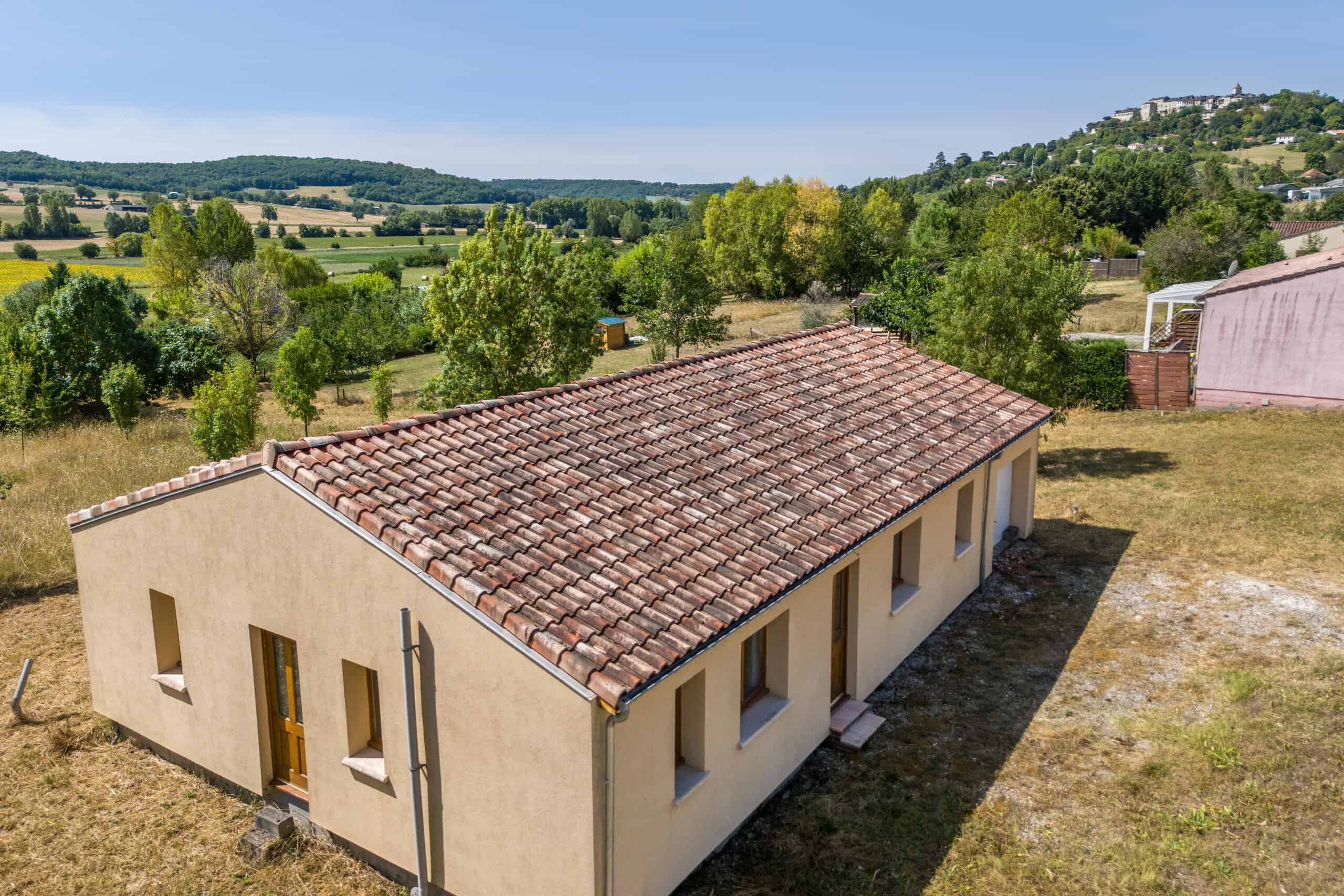 Country house with garden