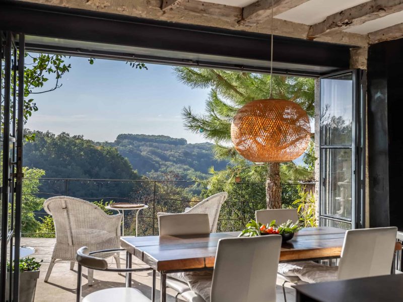 Town house with terrace