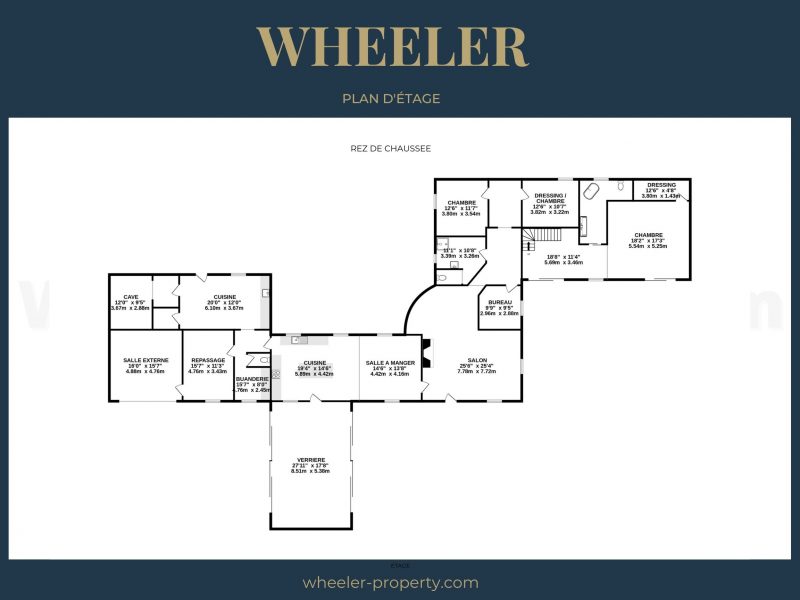 Plan d'étage-Maison principale-WMC300