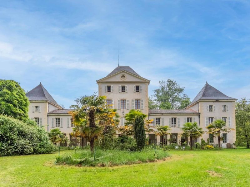 Chateau with thermal spring