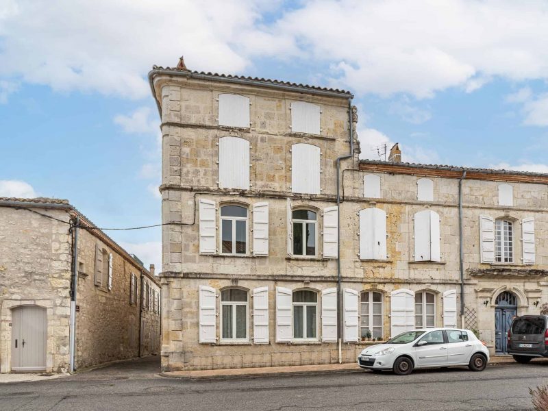 Village property with courtyard garden