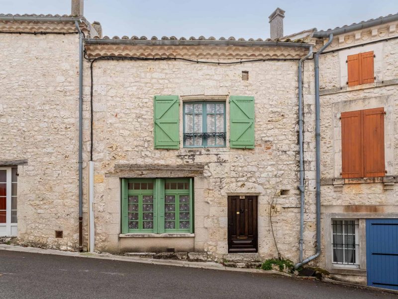 Village house with terrace and garden