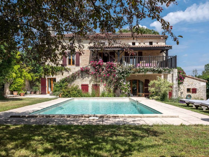 Propriété de campagne avec piscine