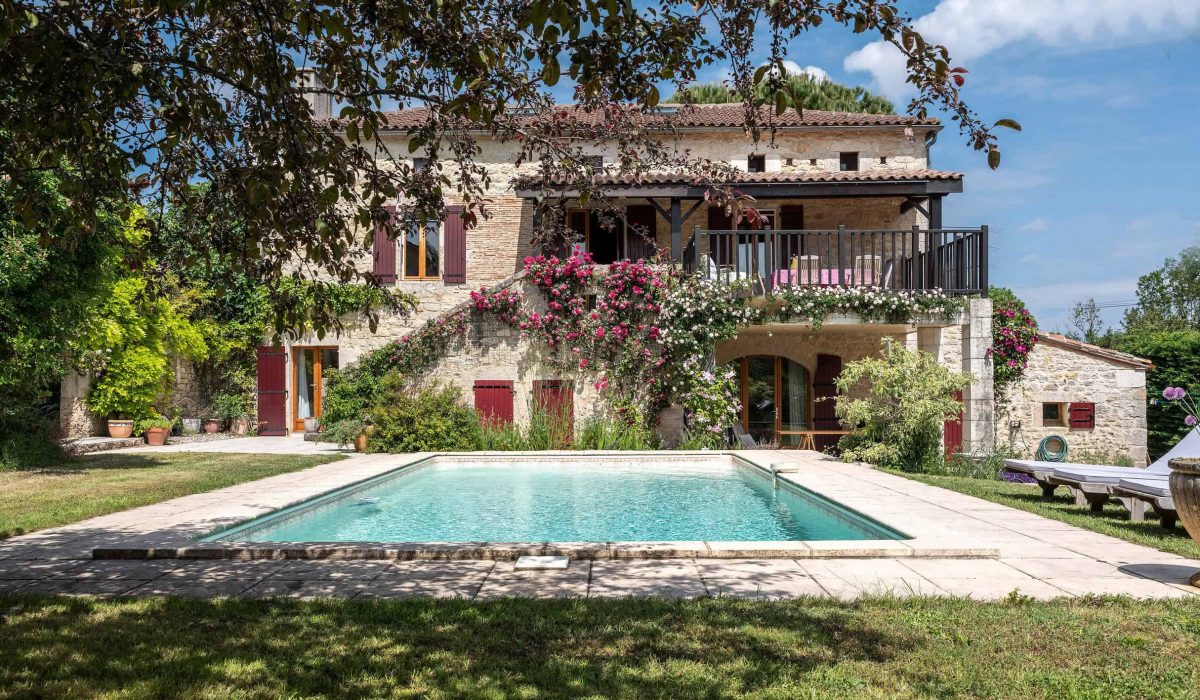 Propriété de campagne avec piscine