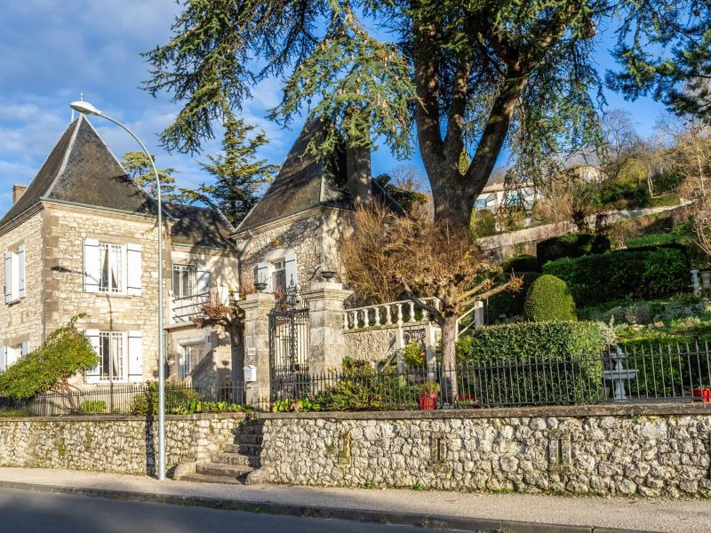 Town house with garden