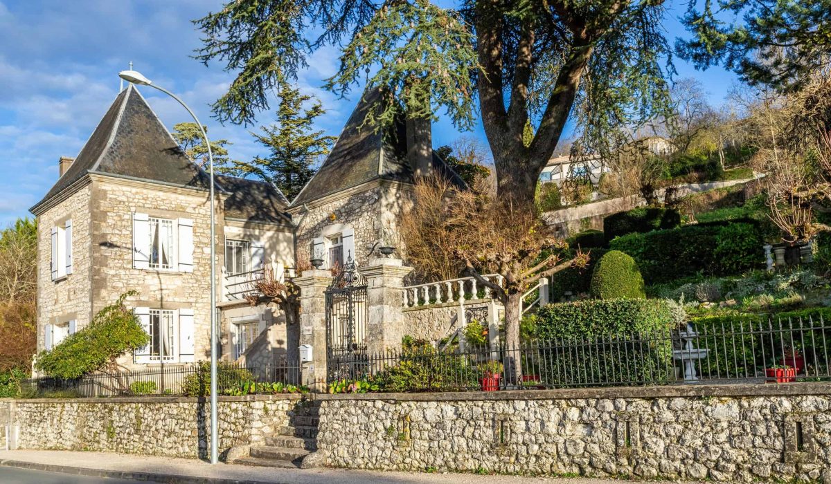 Town house with garden