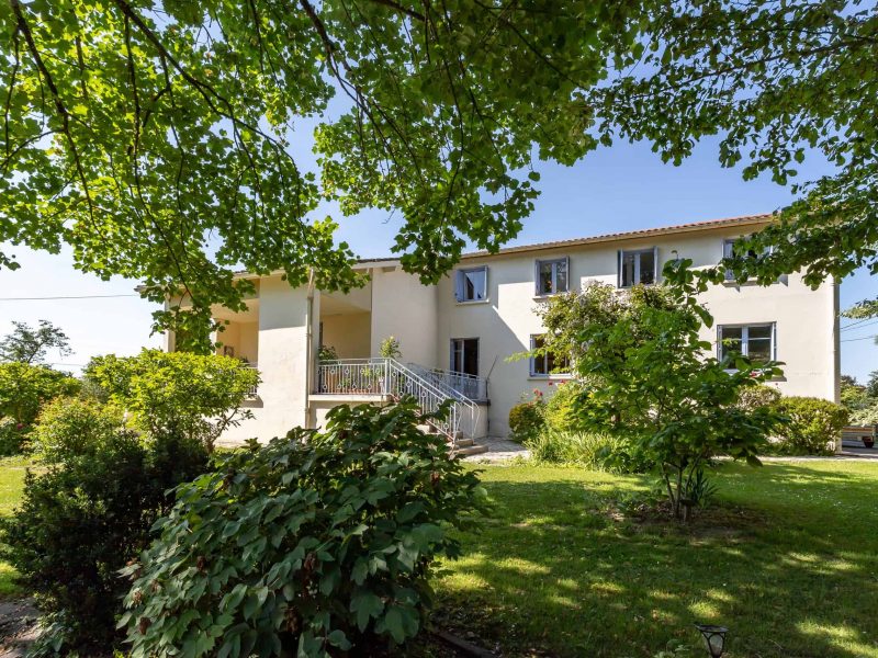 Village property with large garden