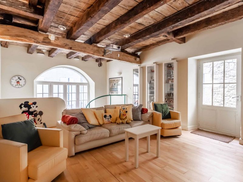 Village house with roof terrace