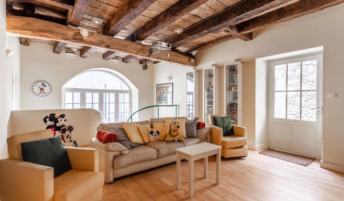 Village house with roof terrace