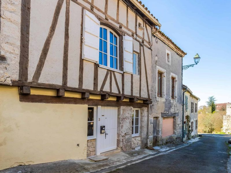 Village house with terrace