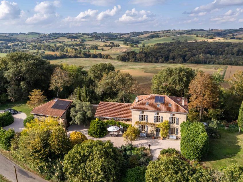 Propriété de campagne avec piscine