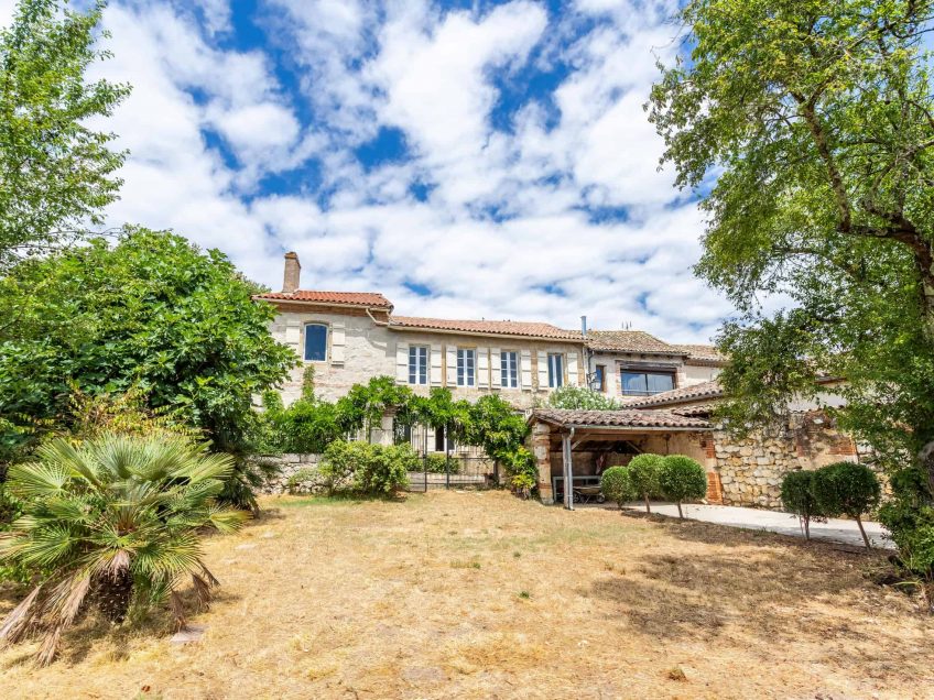 Village house with garden and pool